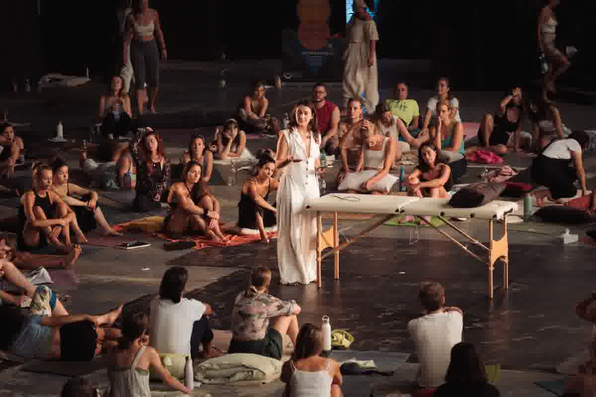 Person expressing authentic emotions