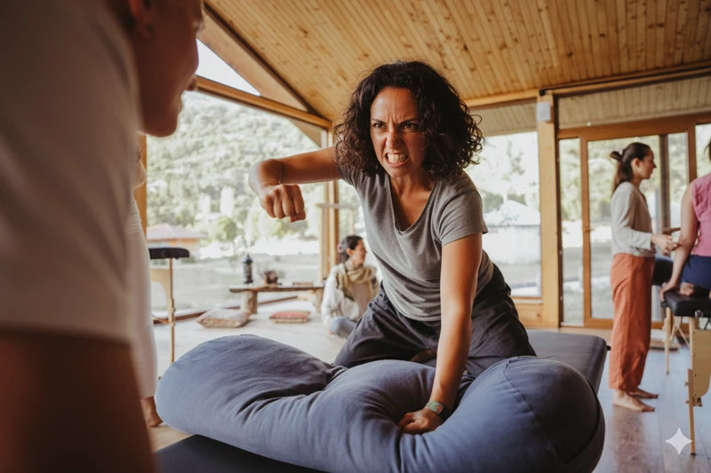 Empowered person trusting their emotions